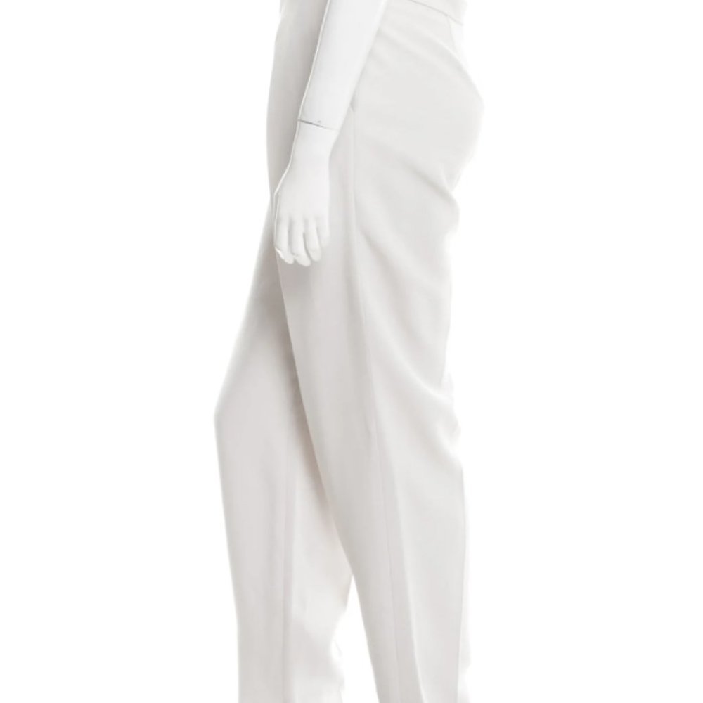 CHLOÉ high rise straight leg pants